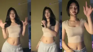 Dokumentasi Rara Tiktoker Cantik Goyang Atas Kasur poster