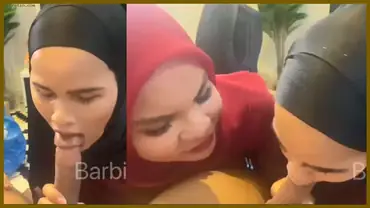 Enaknya Di Sepongin Dua Wanita Hijab Binal poster
