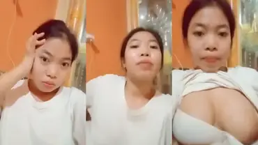 Gadis Semok Cantik Pasrah Goyang Kasur Pacar poster
