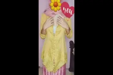 Ukhti Kebaya Pink Sengaja Live Menggoda Pria